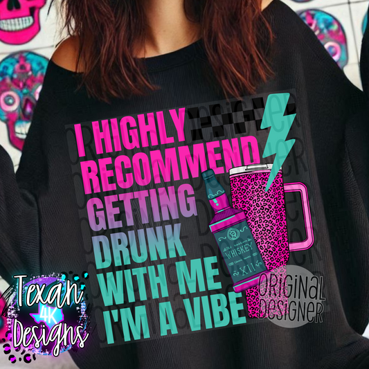 i highly recommend (whiskey) - DIGITAL PNG