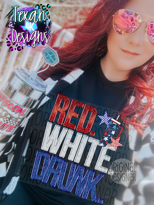 red white drunk  - DIGITAL PNG