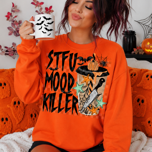 STFU mood killer  -  DIGITAL PNG