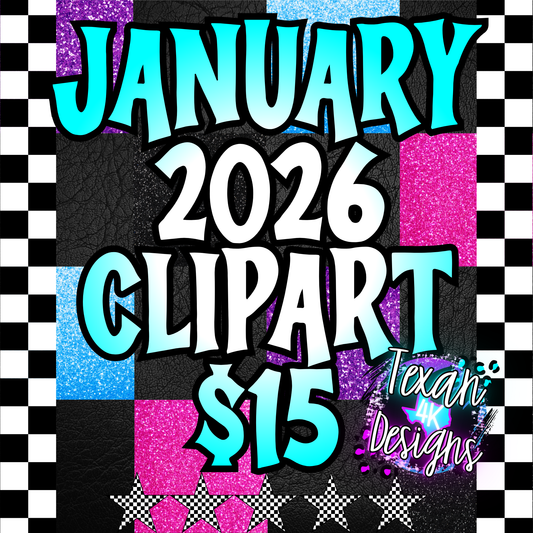 JANUARY 2026 CLIPART DRIVE
