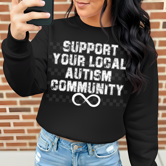 support your local autism community - 2 DIGITAL PNG