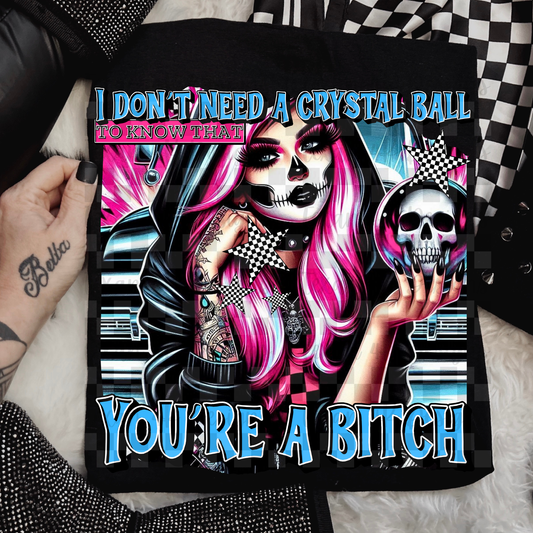 i don't need a crystal ball - DIGITAL PNG