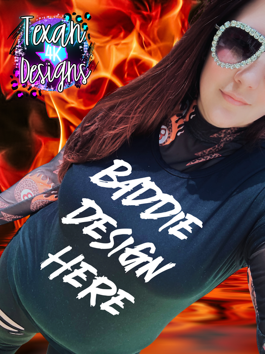 IRL black shirt mock up