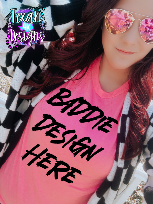 IRL pink shirt mock up