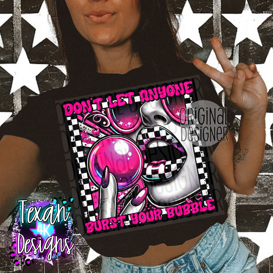 don't let anyone - DIGITAL PNG