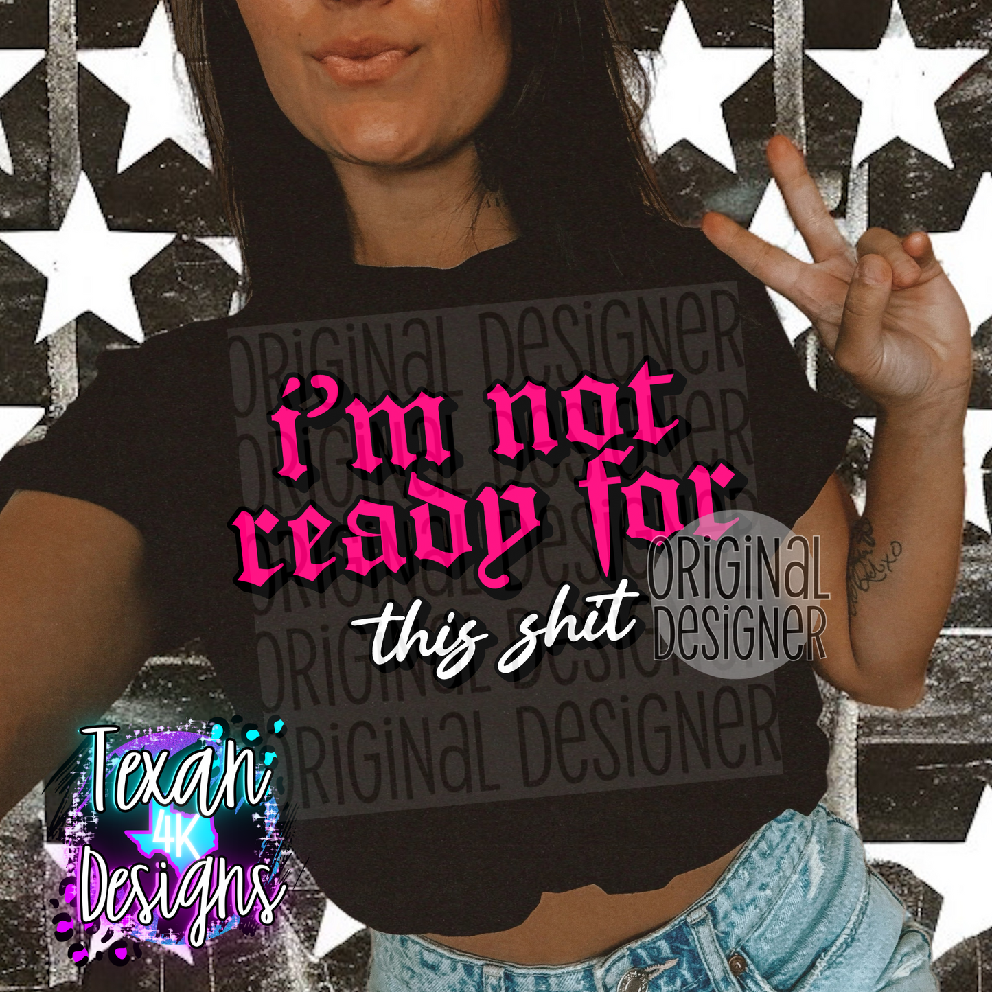im not ready - 3 DIGITAL PNG