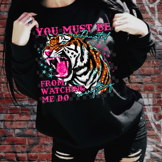 you must be exhausted - DIGITAL PNG