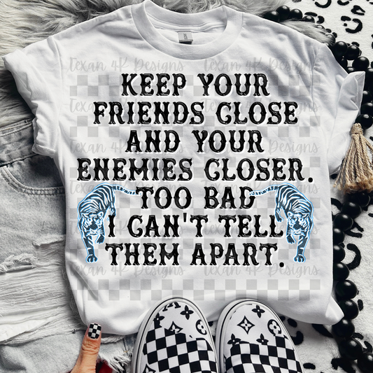 keep your friends close - 2 DIGITAL PNG