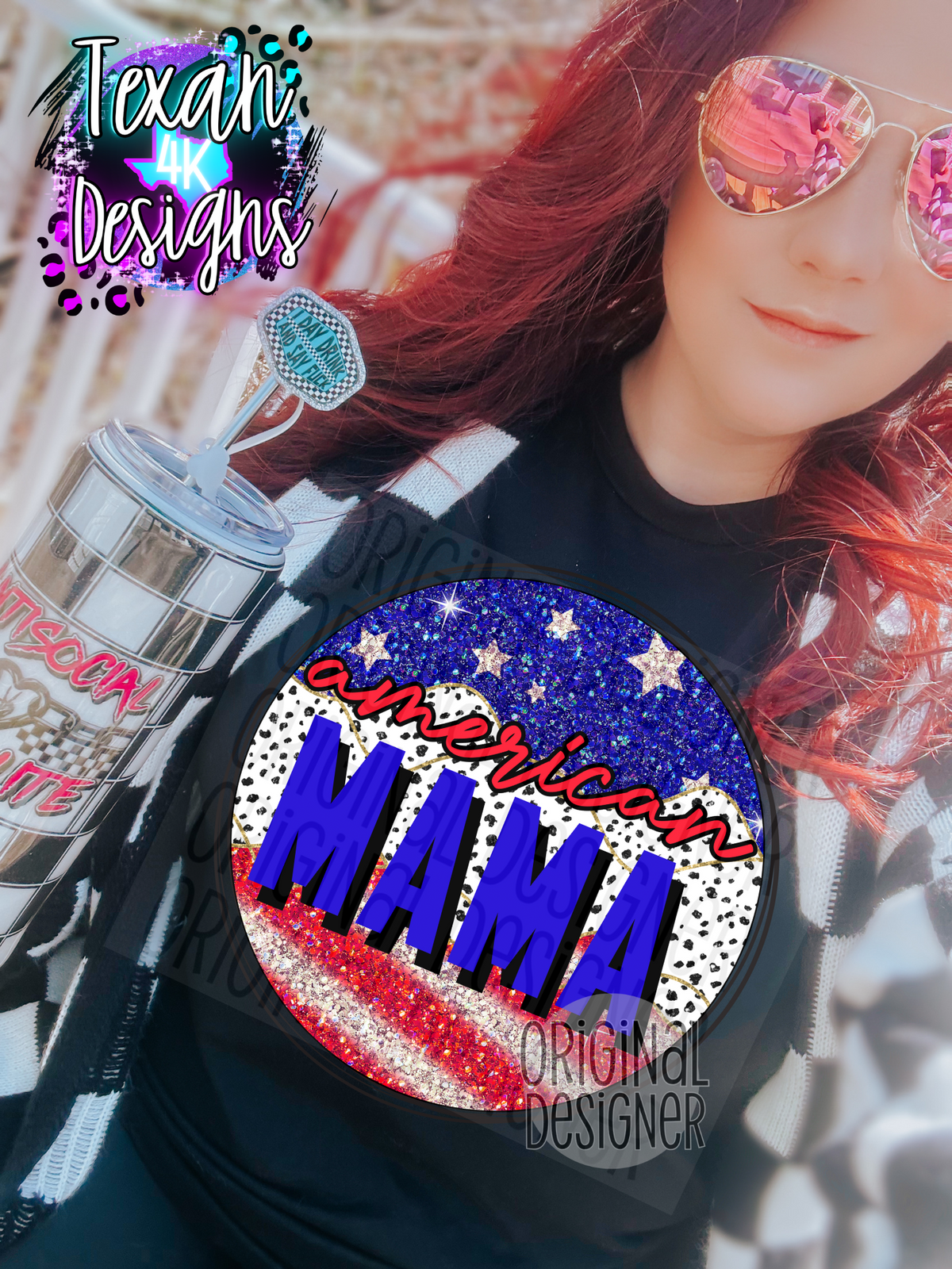 american mama & mini - 2 DIGITAL PNG – Texan 4K Designs