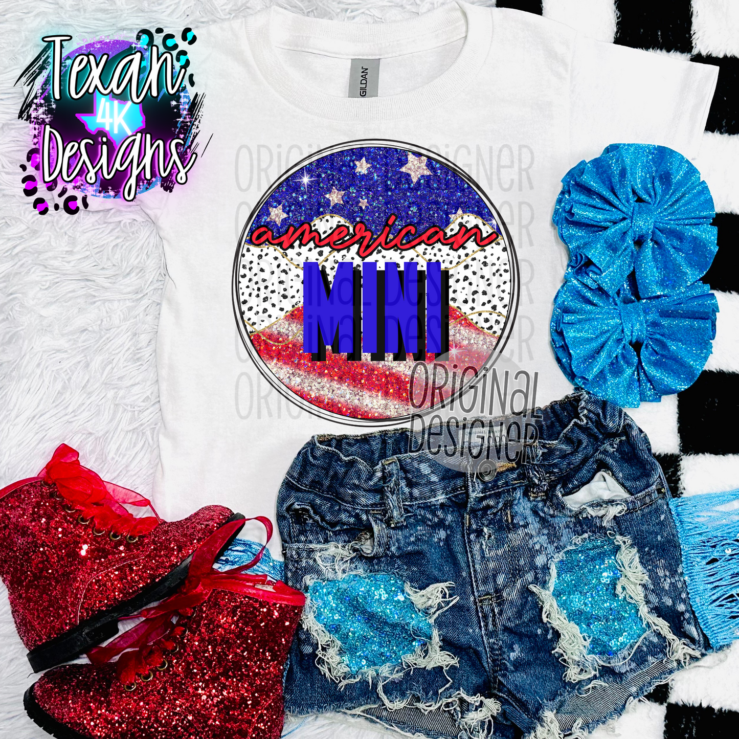 american mama & mini - 2 DIGITAL PNG