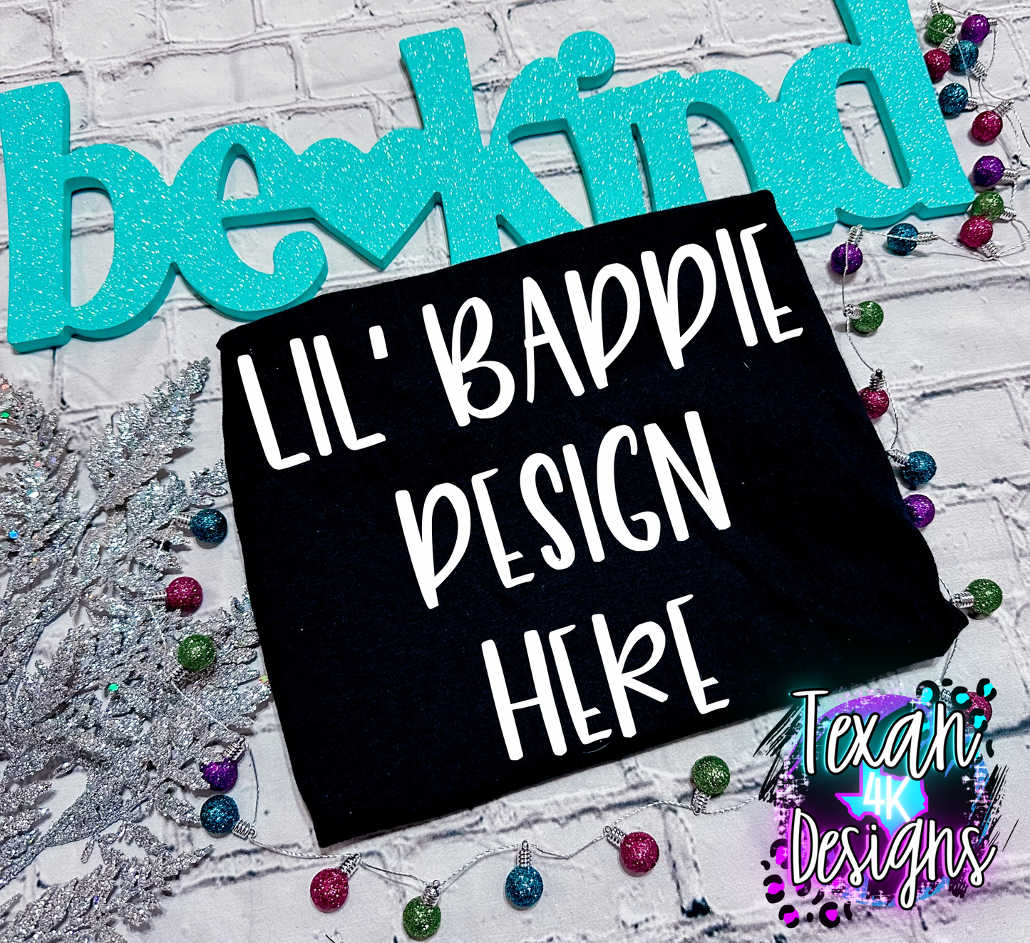 black , toddler girl, flat lay, trending, be kind edition