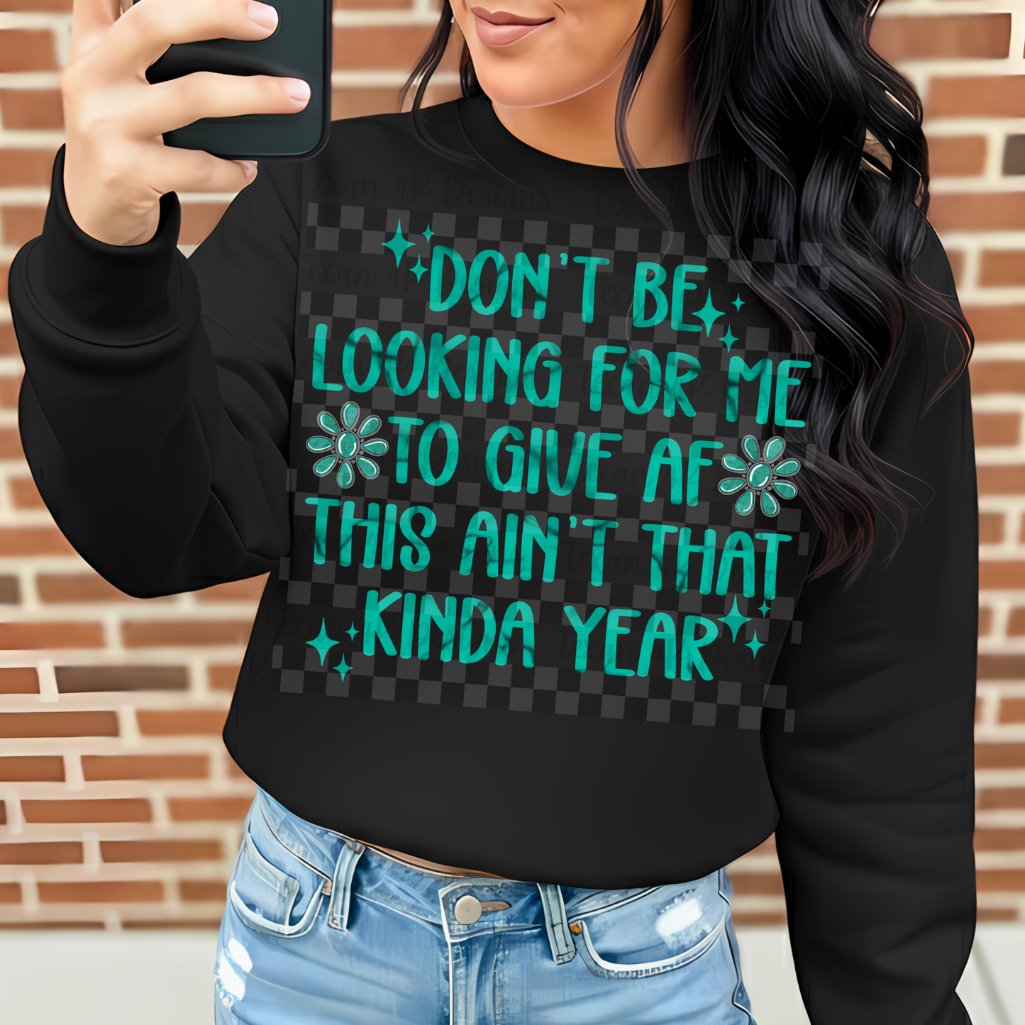 don't be looking for me to give AF - DIGITAL PNG