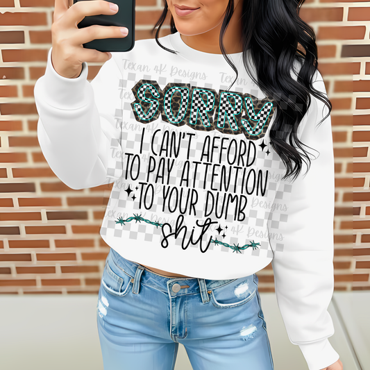 sorry i can't afford - DIGITAL PNG