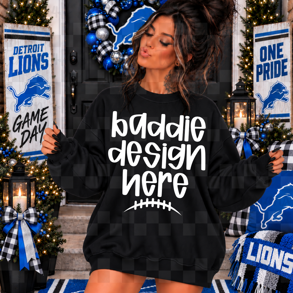 BUNDLE FOOTBALL D L sweatshirts , 4 mock up