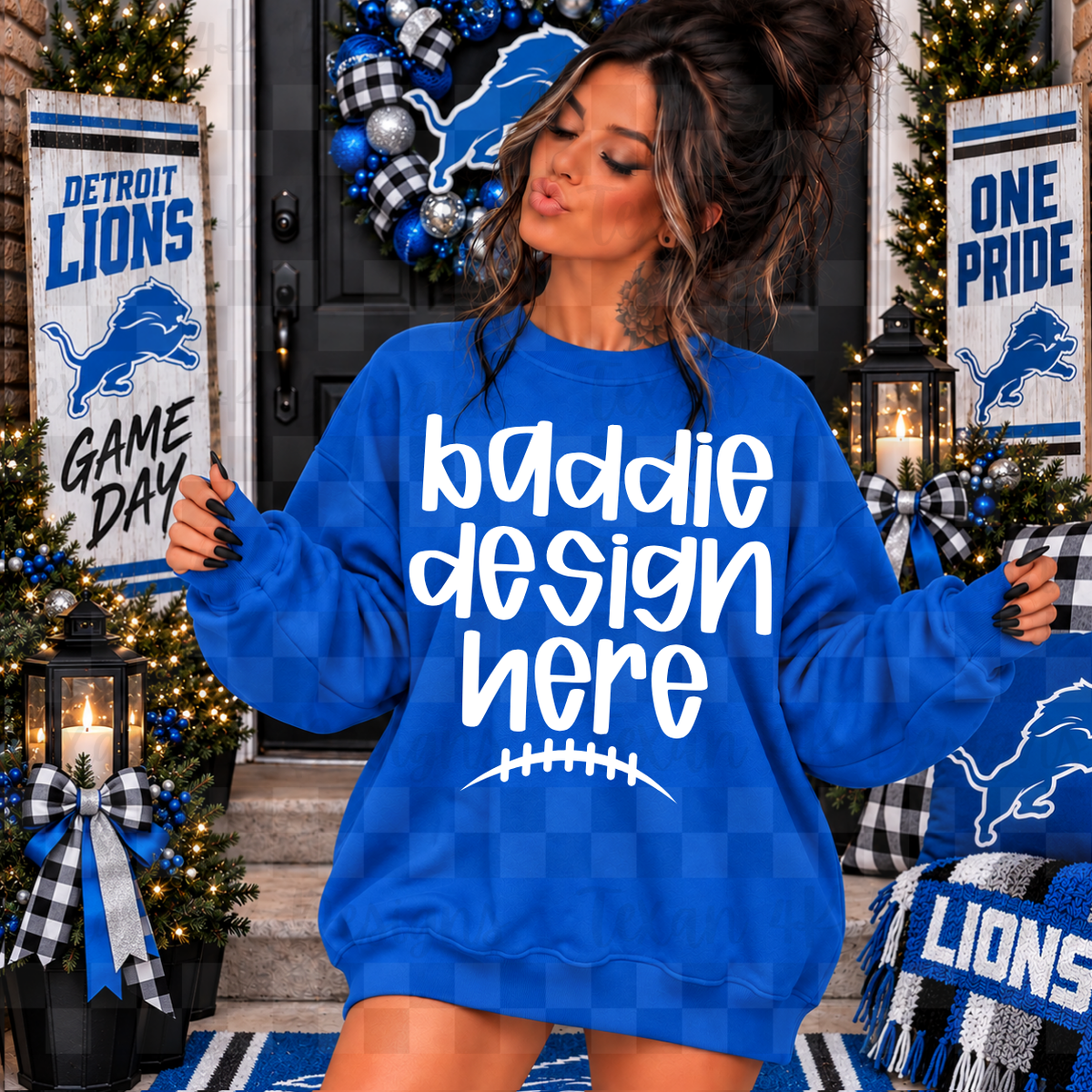 BUNDLE FOOTBALL D L sweatshirts , 4 mock up