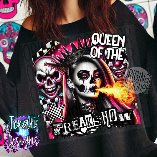 queen of the freakshow - DIGITAL PNG