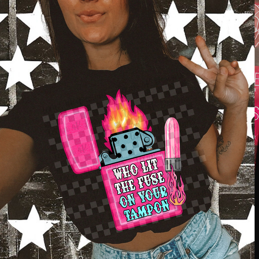 who lit the fuse - DIGITAL PNG