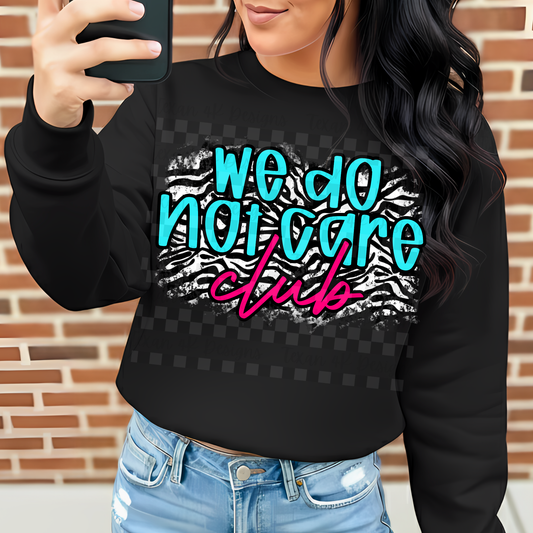 we do not care club - DIGITAL PNG