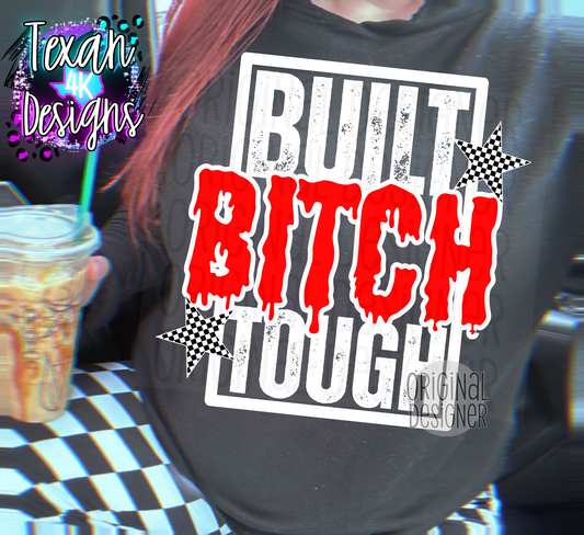 built tough B red - 2 DIGITAL PNG