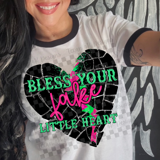 bless your fake little heart - DIGITAL PNG