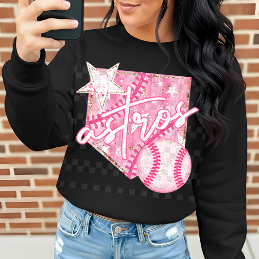 preppy baseball a - DIGITAL PNG