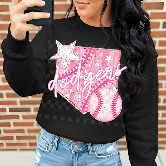 preppy baseball D - DIGITAL PNG