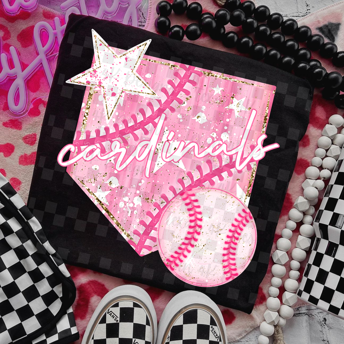 preppy baseball C - DIGITAL PNG