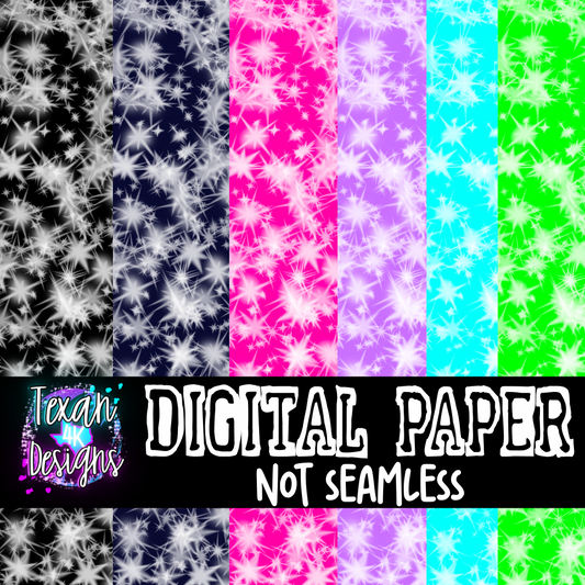 cluster stars  - 6 DIGITAL PAPER