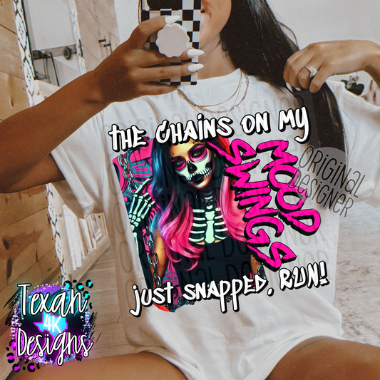 the chains on my mood swings - DIGITAL PNG