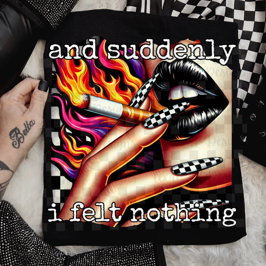 and suddenly i felt nothing - DIGITAL PNG