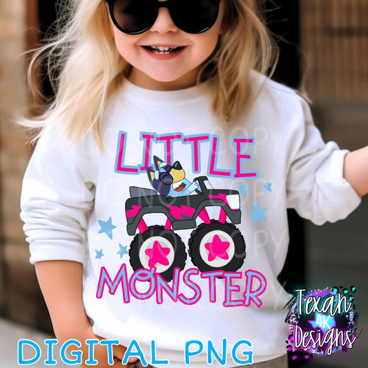 little monster girl version - DIGITAL PNG