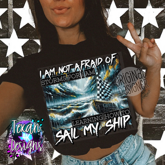 i am not afraid - DIGITAL PNG