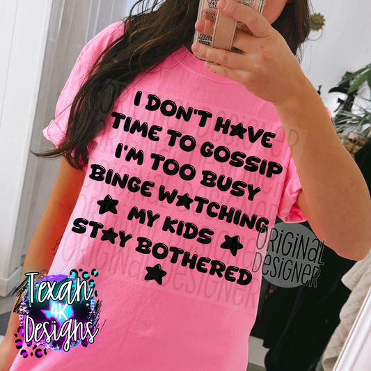 i dont have time - 2 DIGITAL PNG