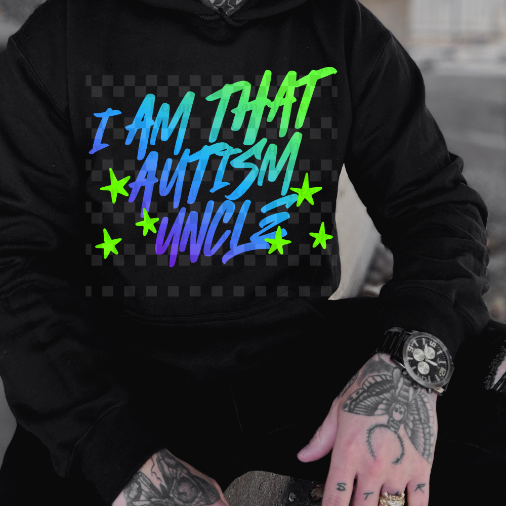 i am that autism uncle - DIGITAL PNG