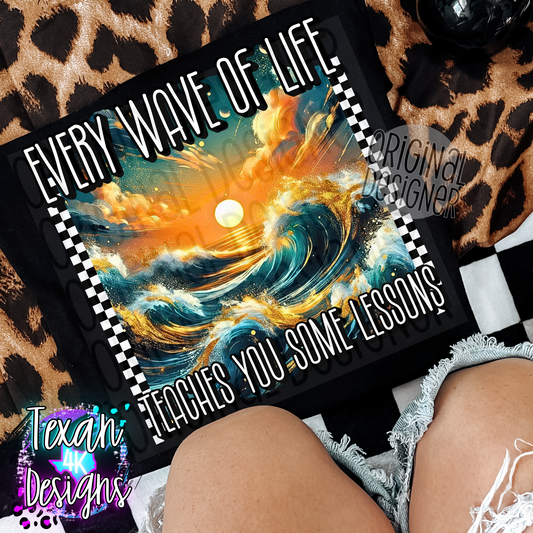 every wave of life - DIGITAL PNG