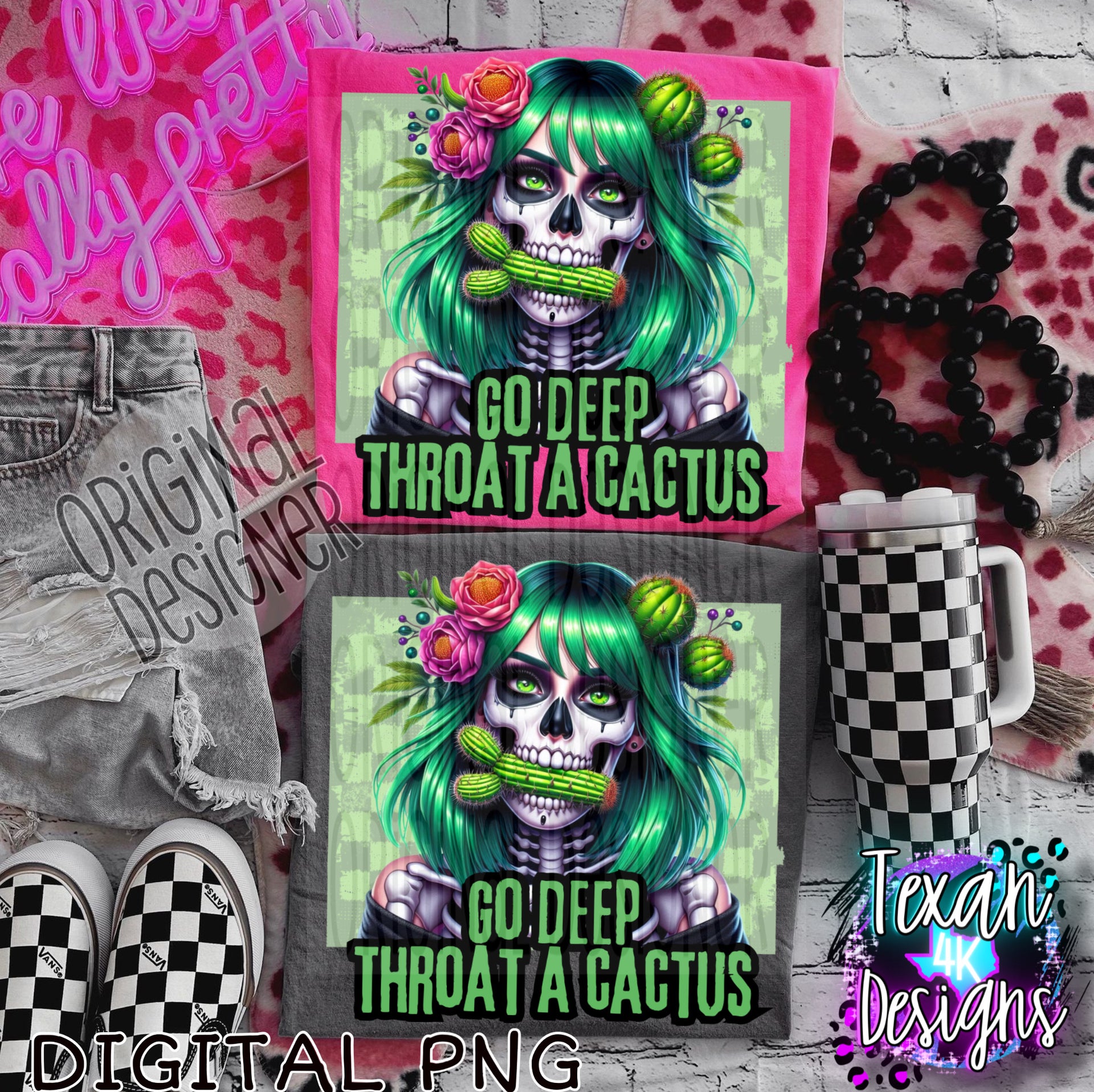 go deep throat a cactus