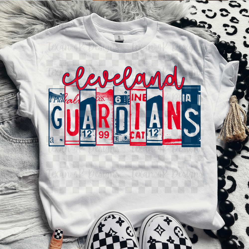 license plate cleveland G - DIGITAL PNG