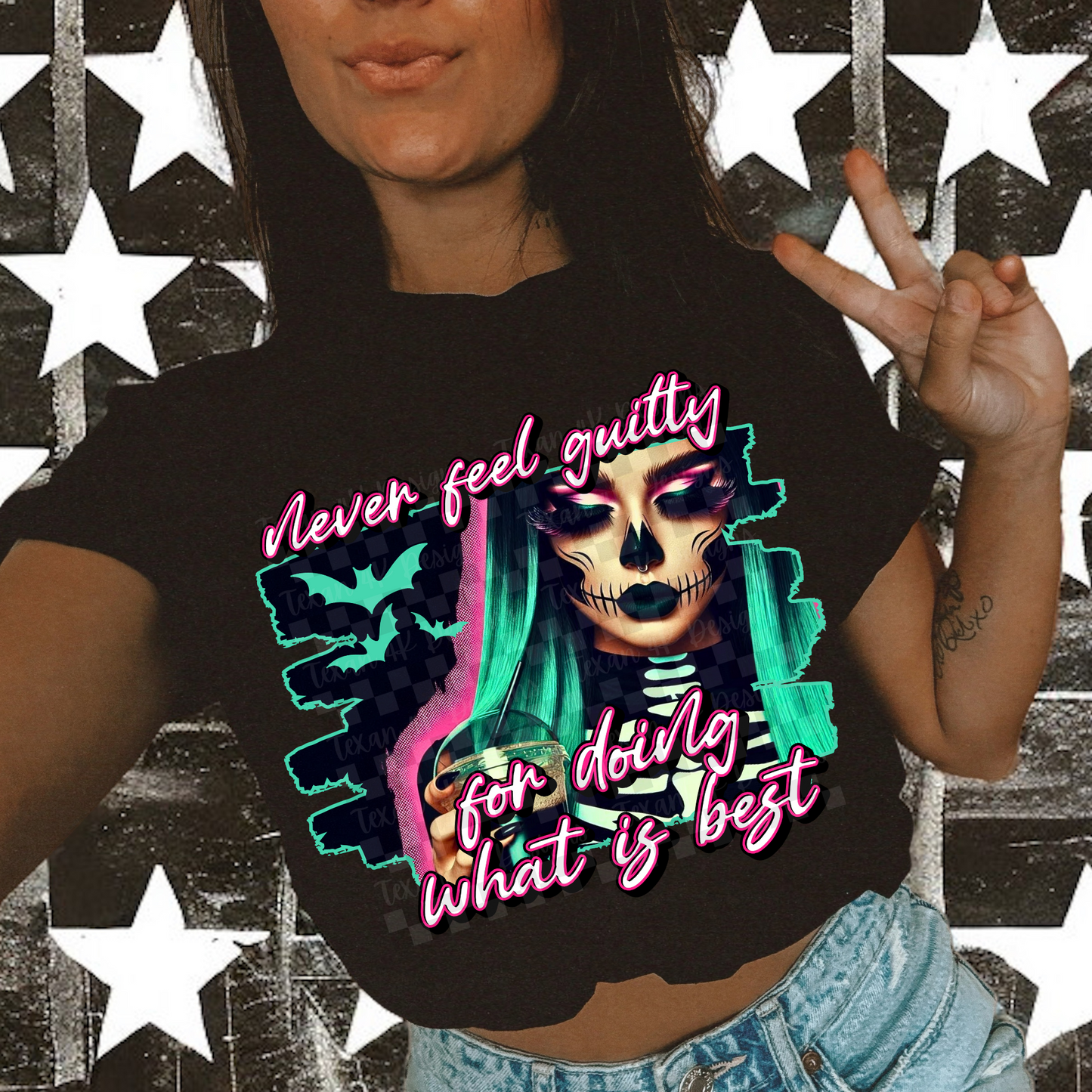 never feel guilty - DIGITAL PNG