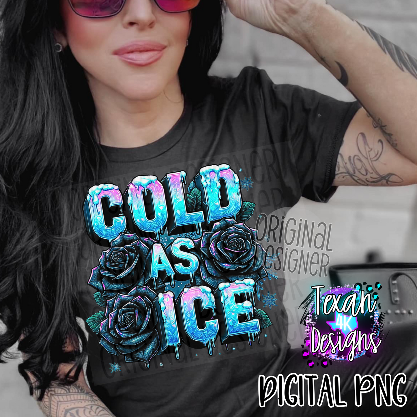 cold as ice - DIGITAL PNG