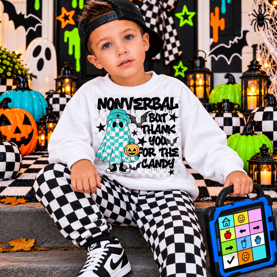 nonverbal but thank you for the candy -digital png