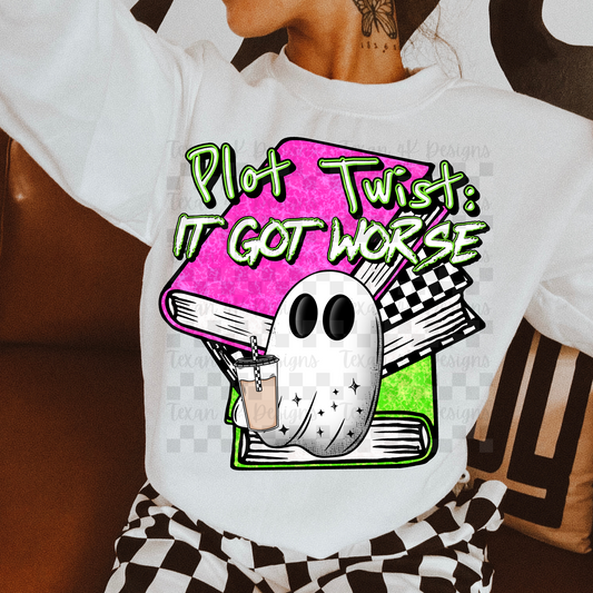 plot twist  - DIGITAL PNG