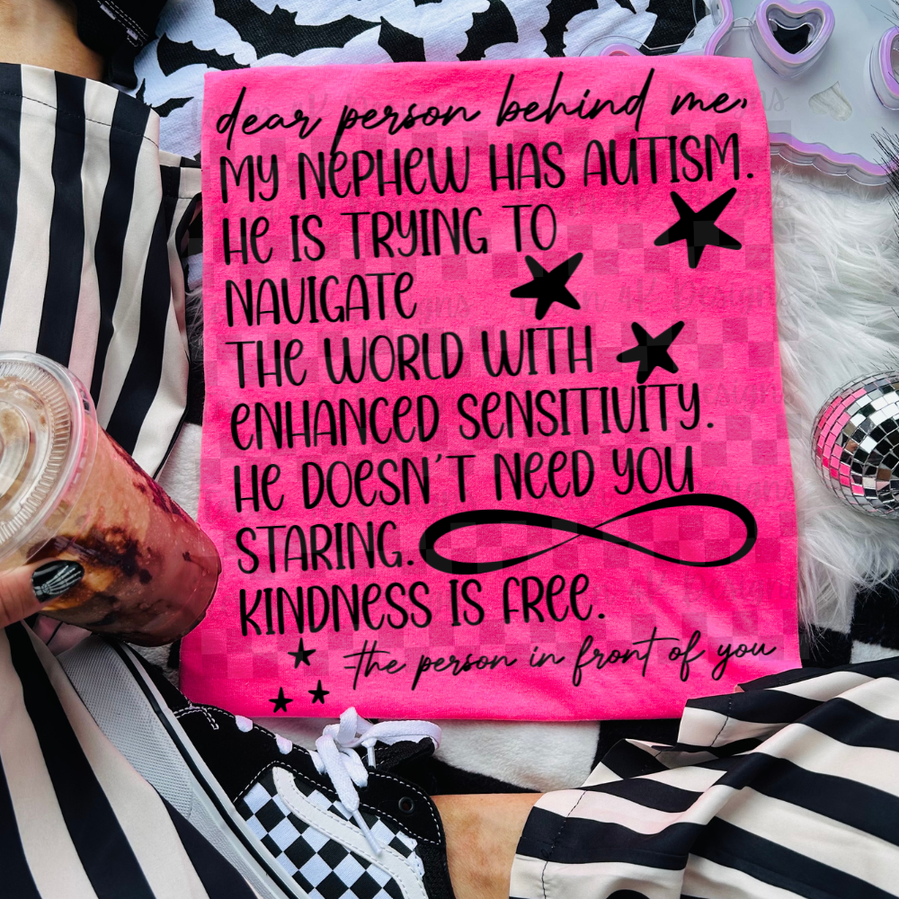 to the person behind me (nephew autism) - 2 DIGITAL PNG