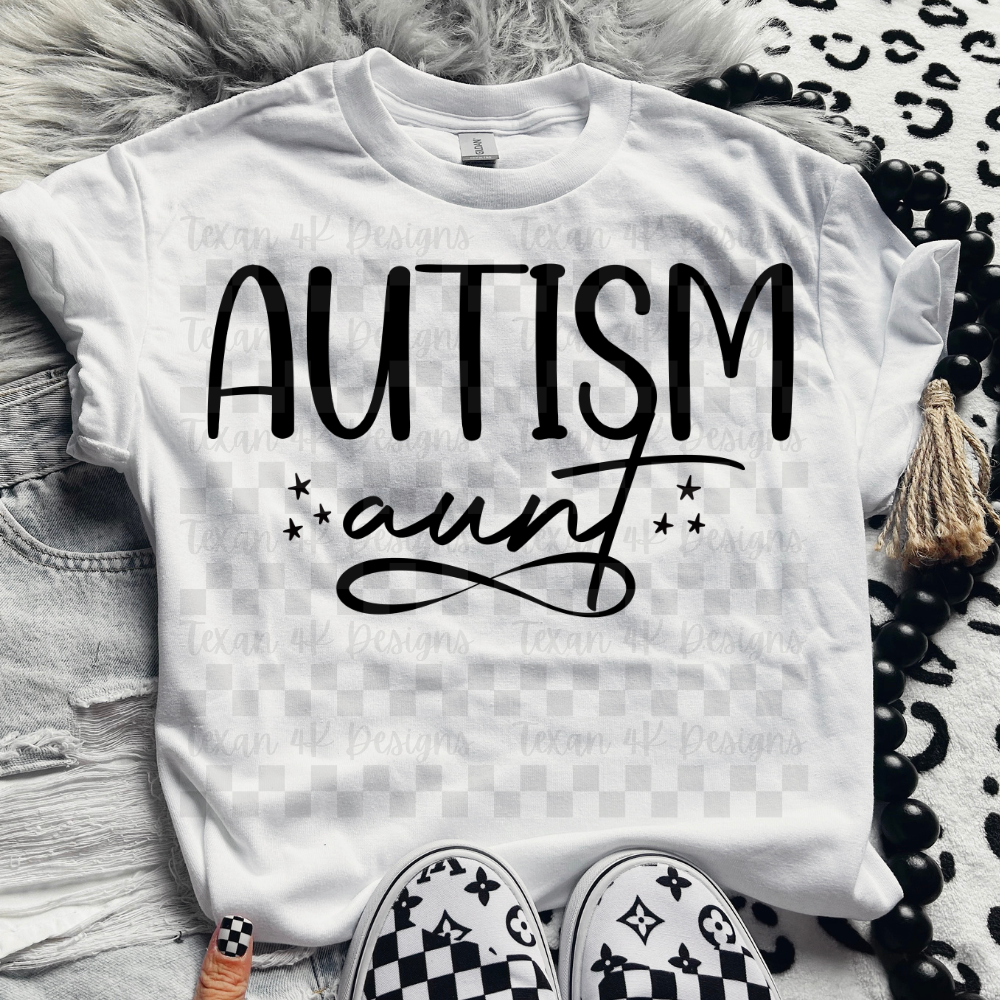 autism aunt - 2 DIGITAL PNG