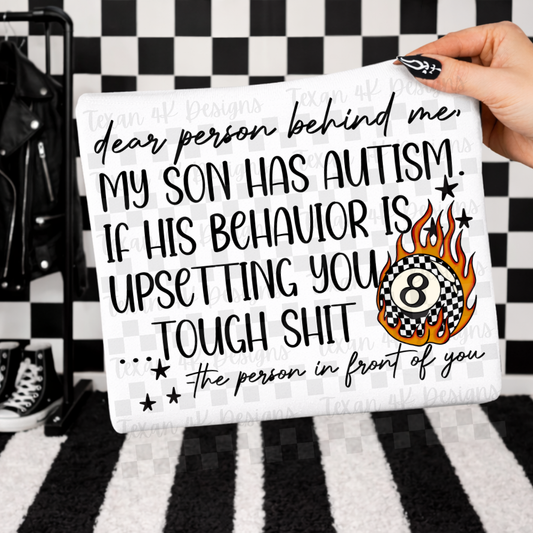 to the person behind me (son autism 2) - 2 DIGITAL PNG