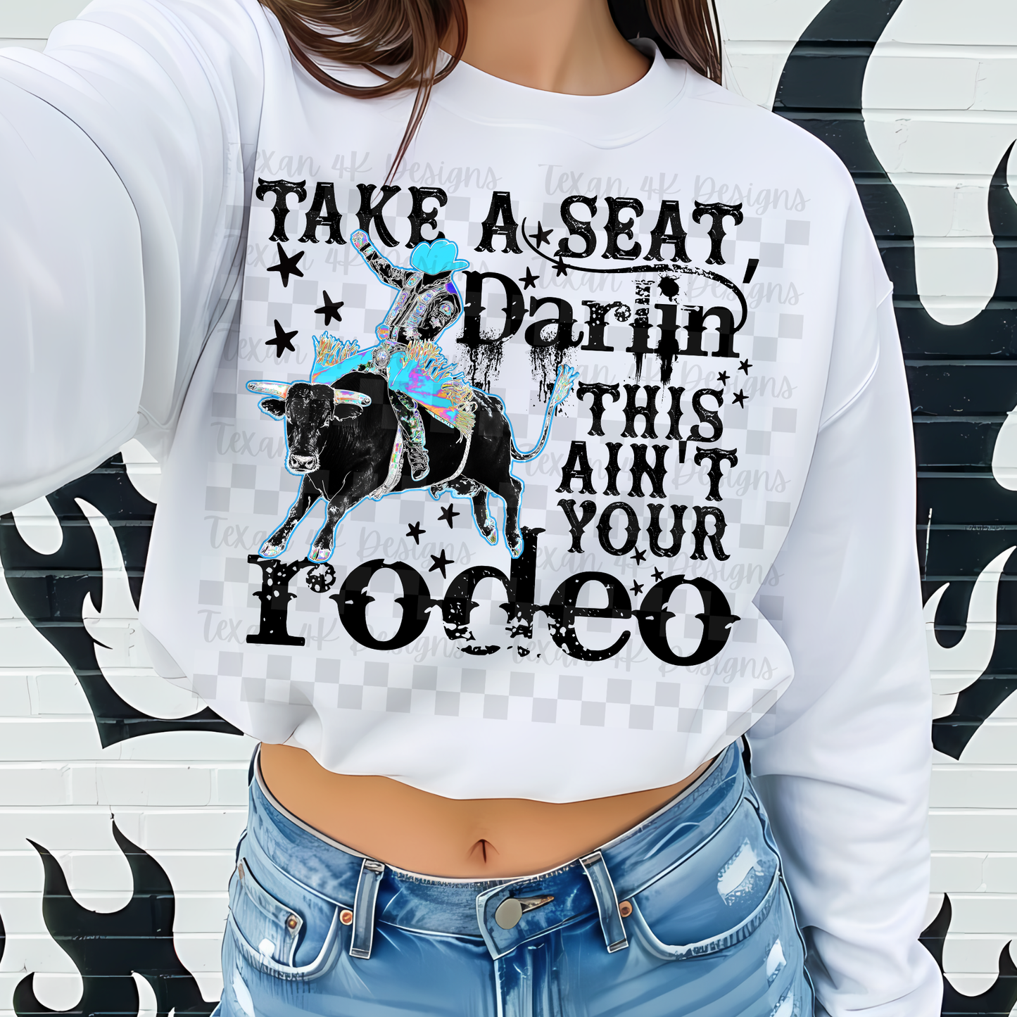 take a seat darlin'  - 2 DIGITAL PNG