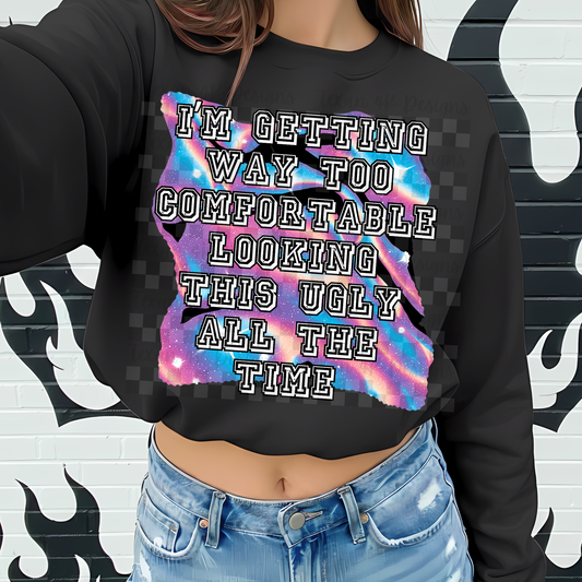 i'm getting way too comfortable - DIGITAL PNG