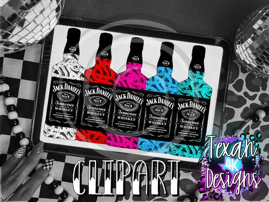 whiskey rope - 5 clipart