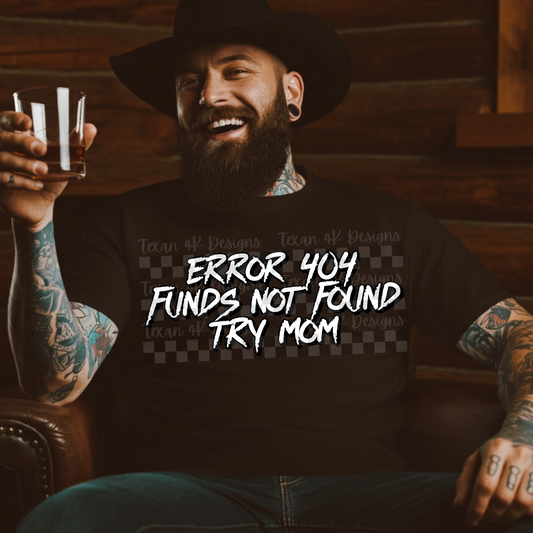 error 404 (try mom) - DIGITAL PNG
