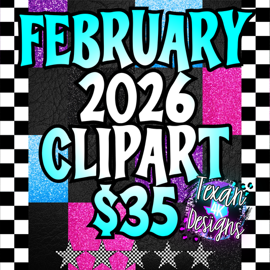 FEBRUARY 2026 CLIPART DRIVE