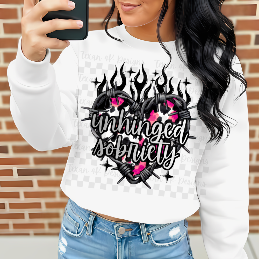 unhinged sobriety - DIGITAL PNG